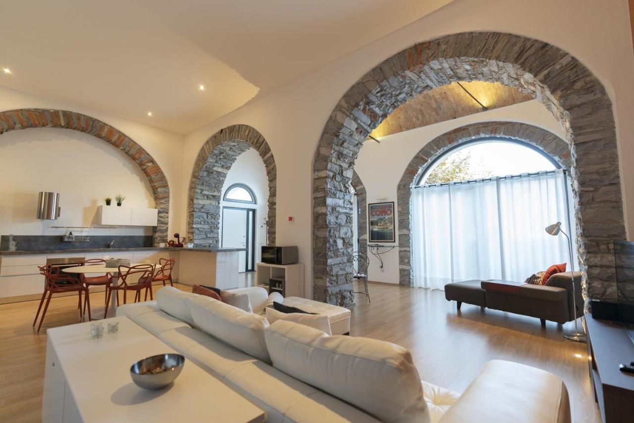 I Platani Villa Lezzeno Bagian luar foto