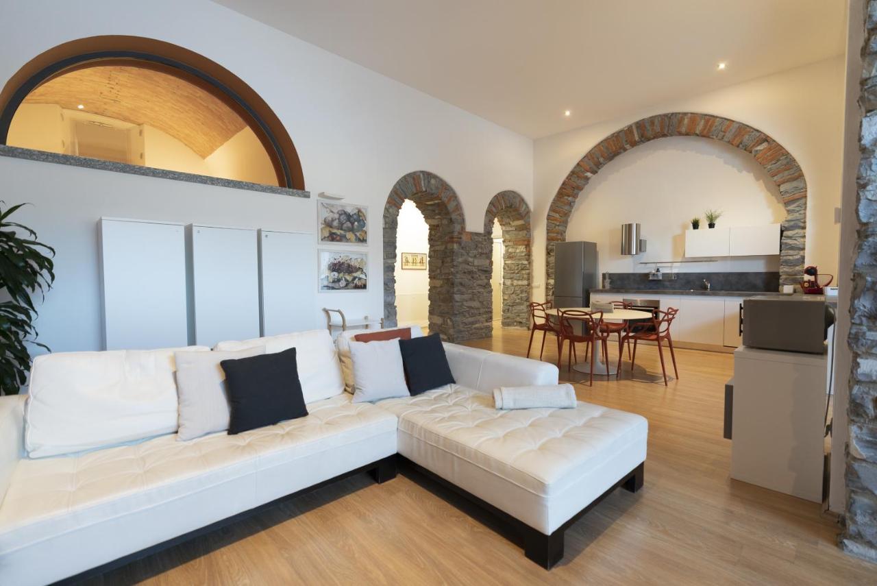 I Platani Villa Lezzeno Bagian luar foto